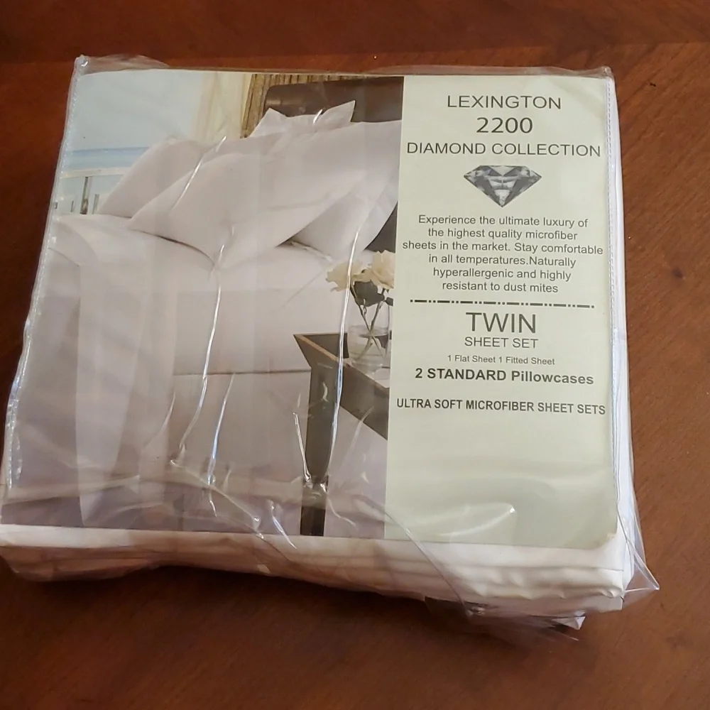 Lexington Microfiber Twin Bed Sheet set
